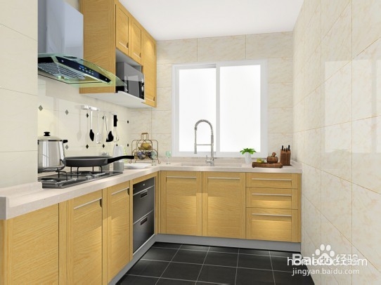 田园简欧之风 厨房装修图片