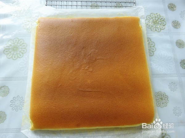 烫面蛋糕卷的做法