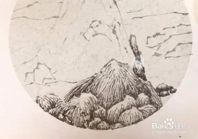 国画淡彩山水教程步骤详解