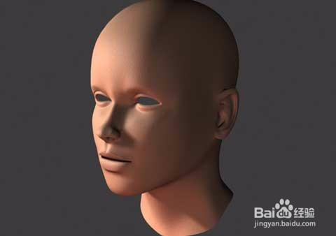 3ds Max人头建模制作实例教程
