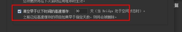 Bridge清空早于以下时间的缓存设置30#校园分享#