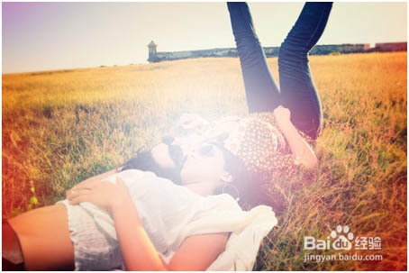 photoshop Cs5教程：[13]彩色光晕非主流照片