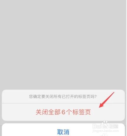 Safari浏览器怎么快速关闭所有标签页