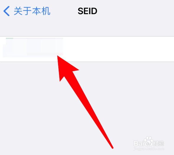 怎么查看iphone手机的SEID信息