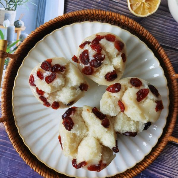 蔓越莓开花米糕