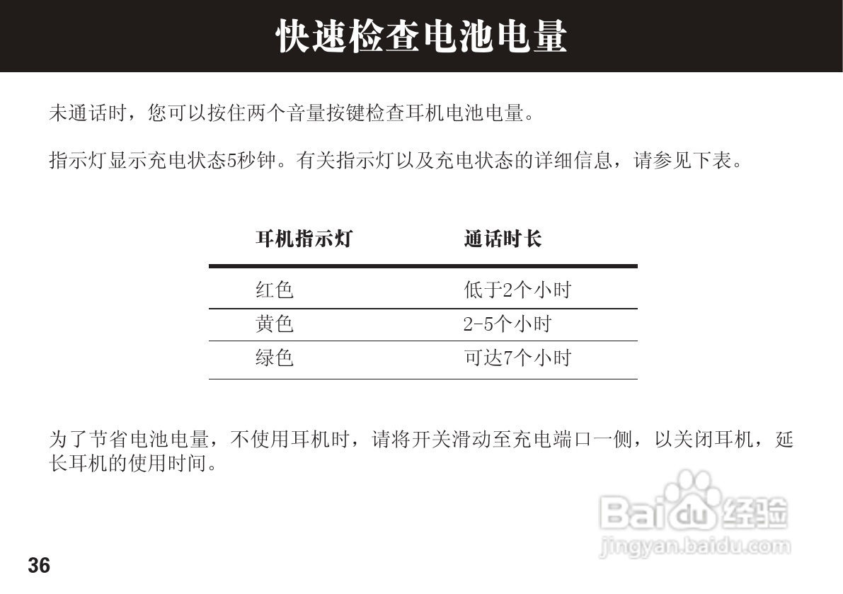 摩托罗拉H560蓝牙耳机使用说明书:[4]