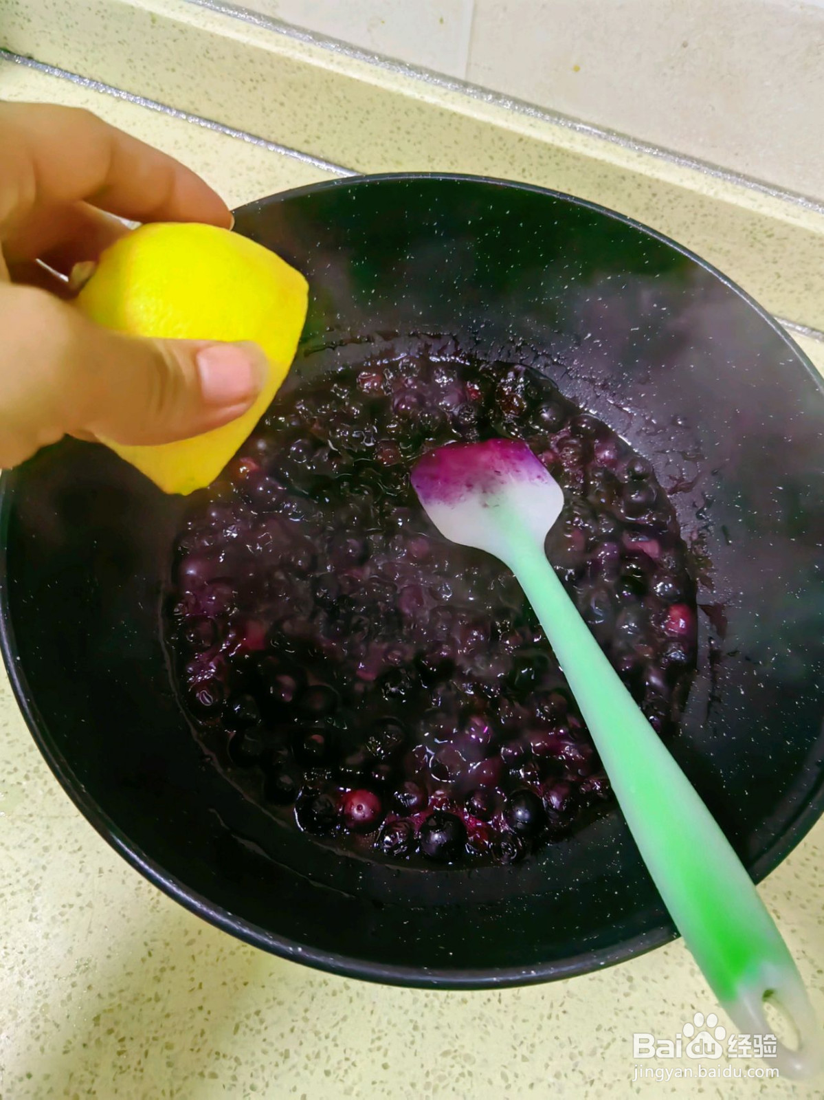自制蓝莓酱的做法