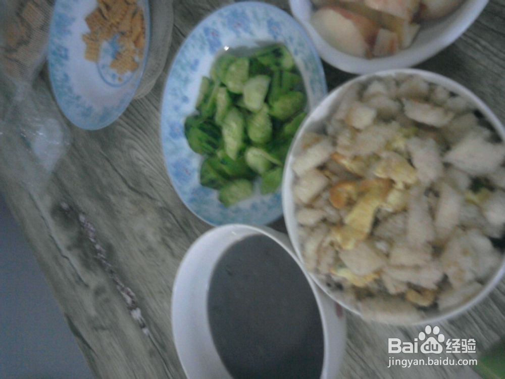 鸡蛋炒馒头，养胃美极了