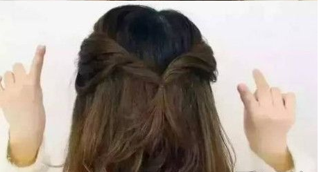 短发适合的扎发