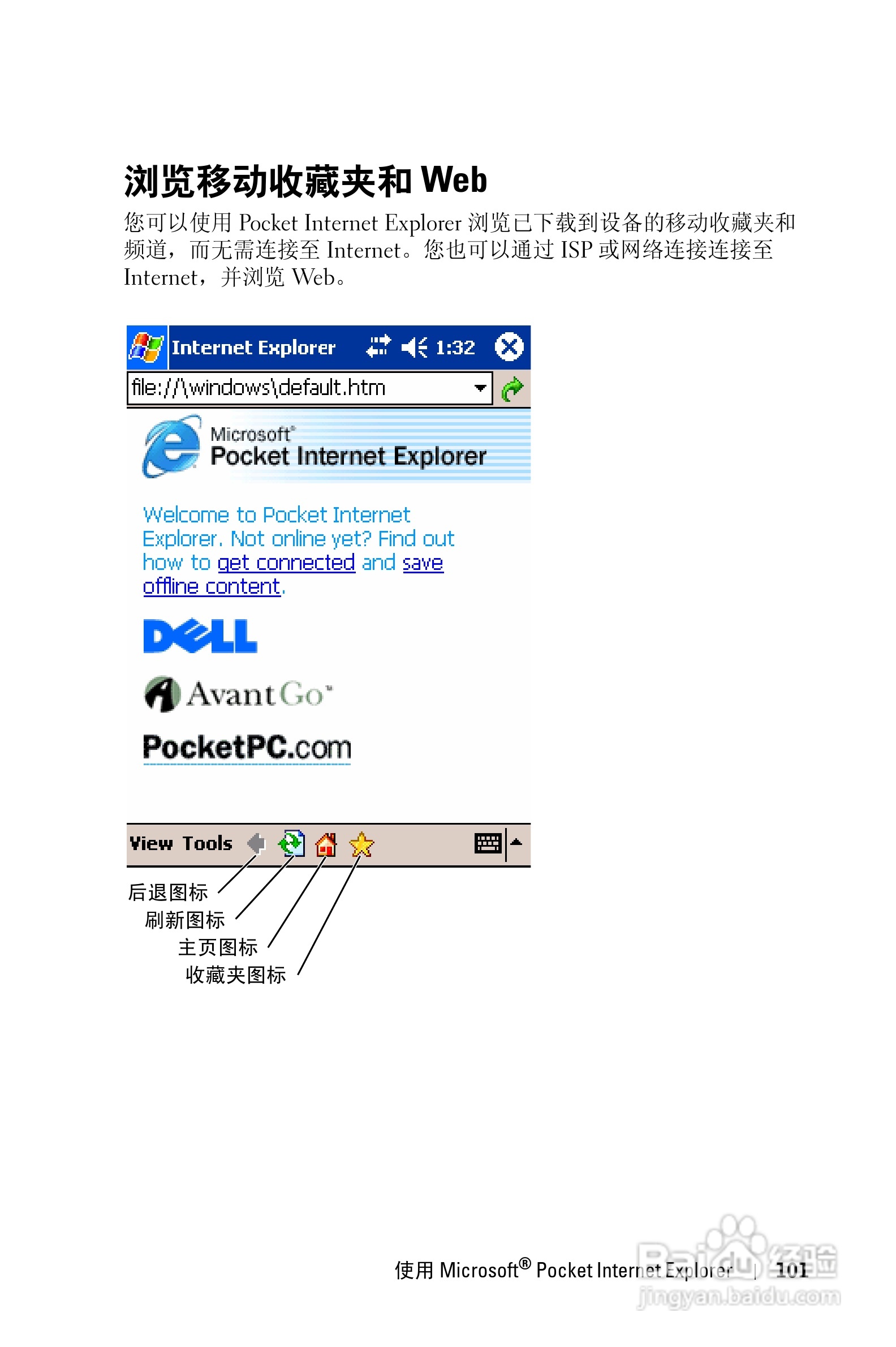 戴尔PDA(掌上电脑)HC02U型说明书:[11]