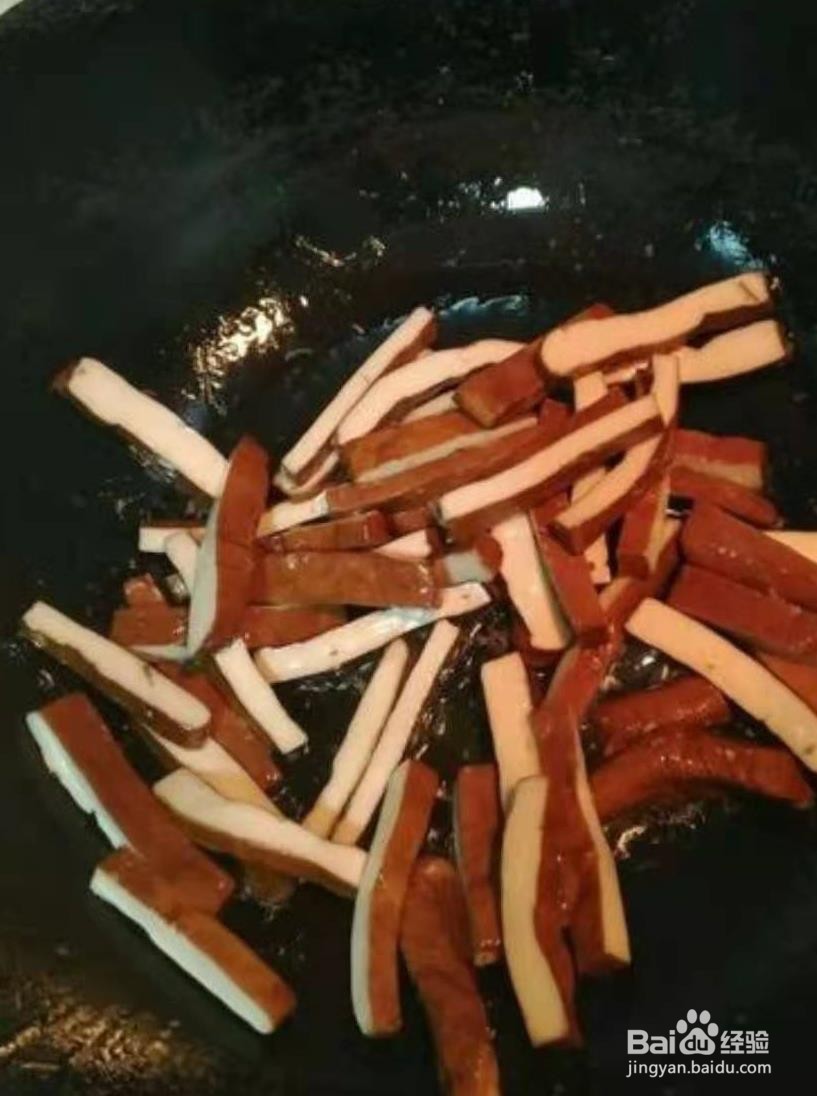 青椒豆干的家常做法