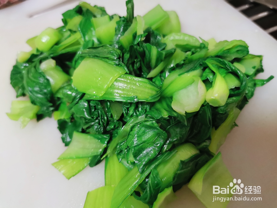 让人直流口水的香菇油菜