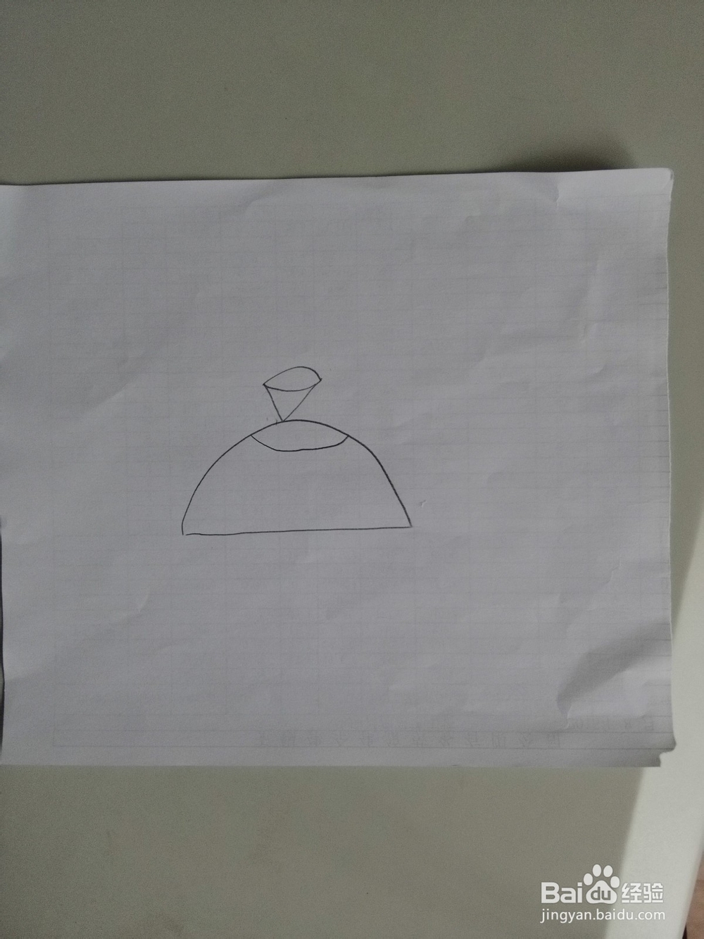简笔画——怎么用铅笔画水壶
