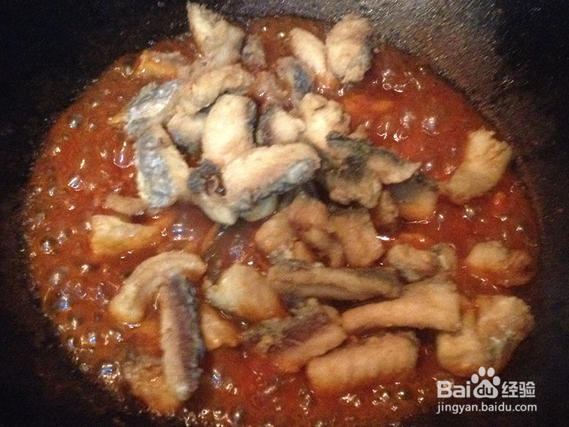 茄汁鱼条的做法