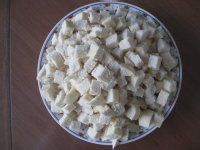 五彩炒馒头的做法