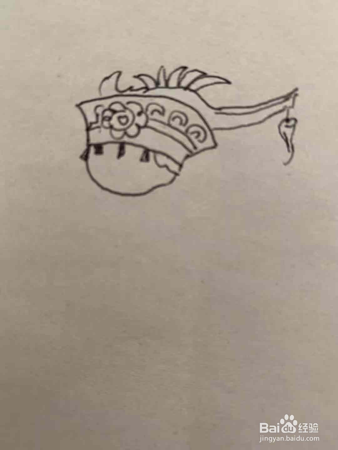 民族风俗简笔画