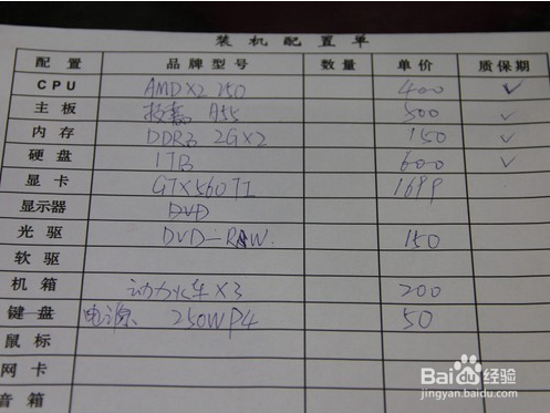 关于DIY电脑攻略