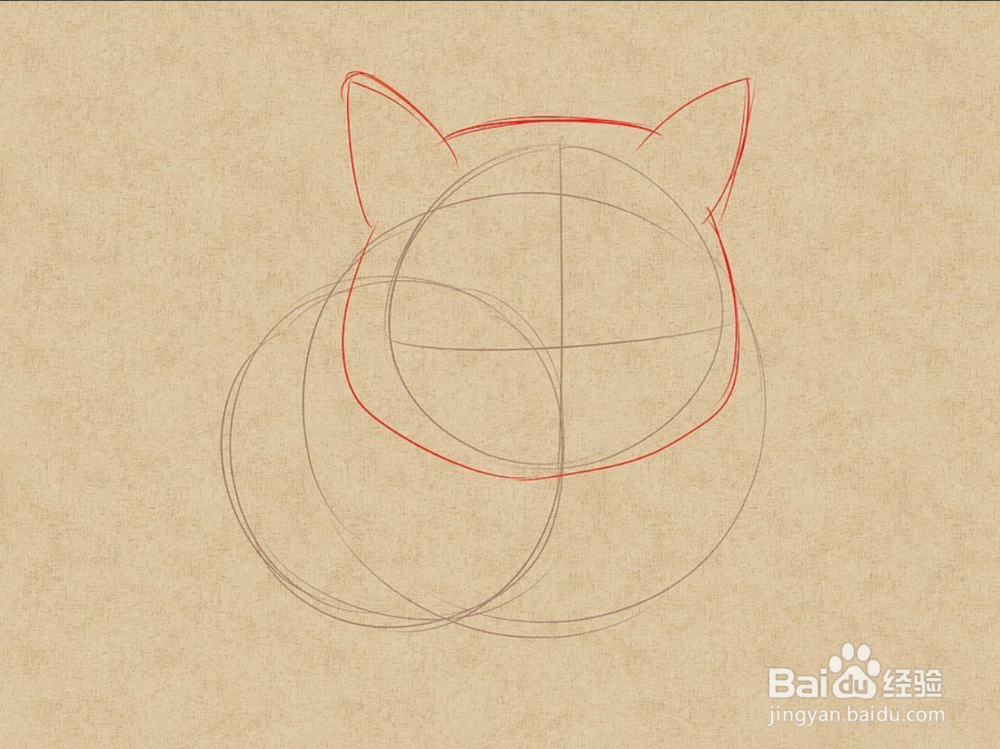 如何快速画姿势不一样的猫呢?
