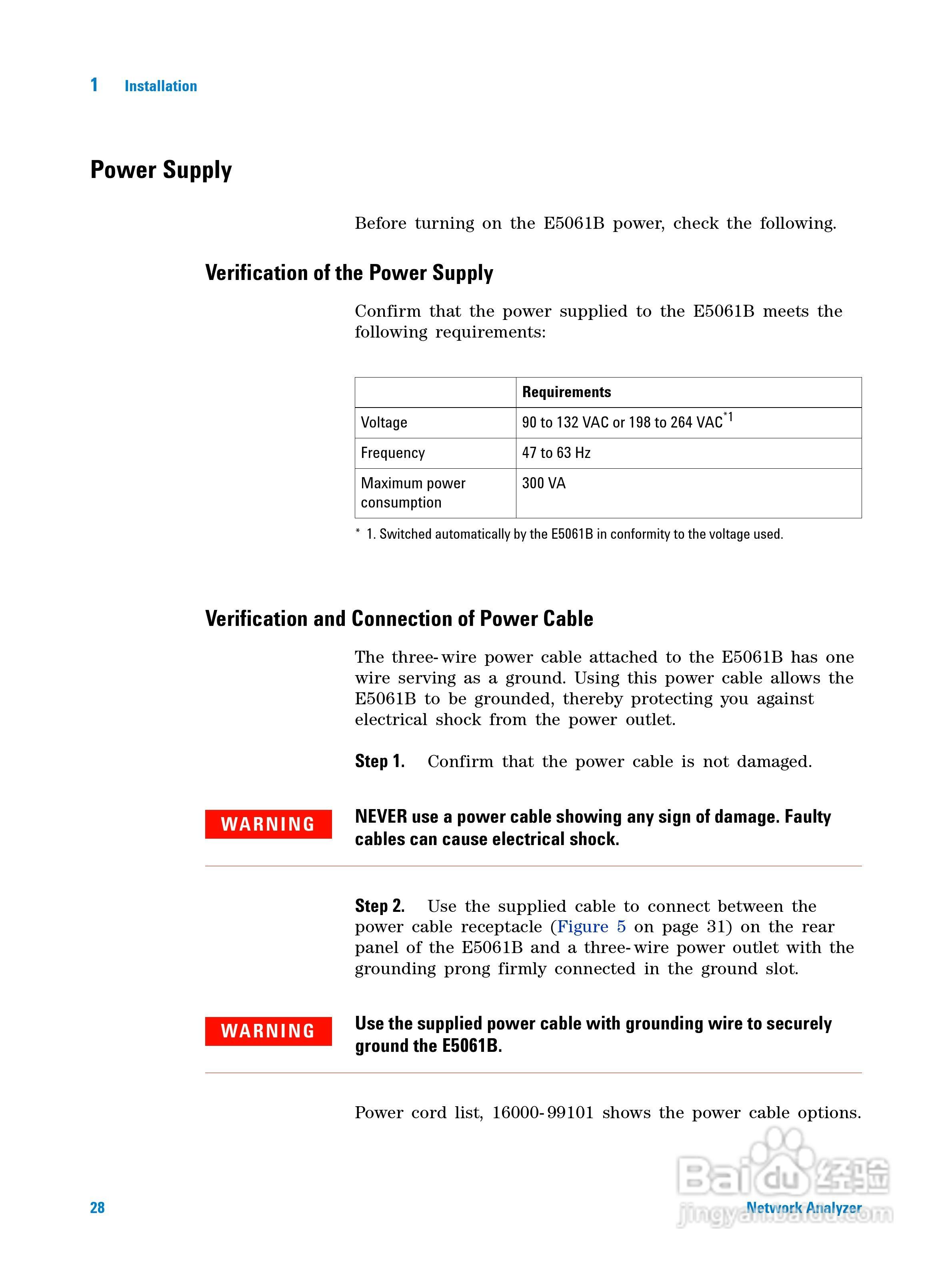 E5061B-ENA系列网路分析仪操作手册:[3]