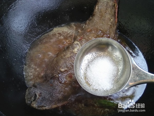 麻辣酱烧比目鱼