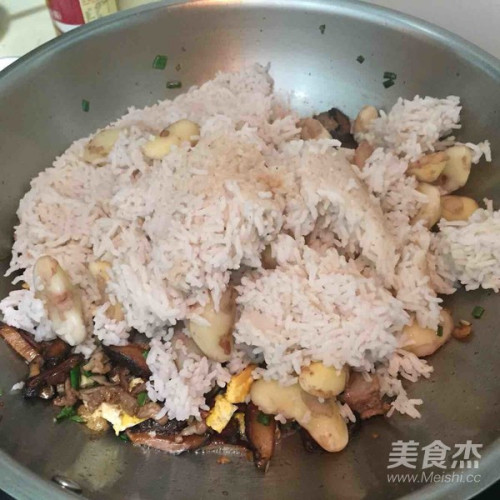 潮汕香菇菱角戈饭