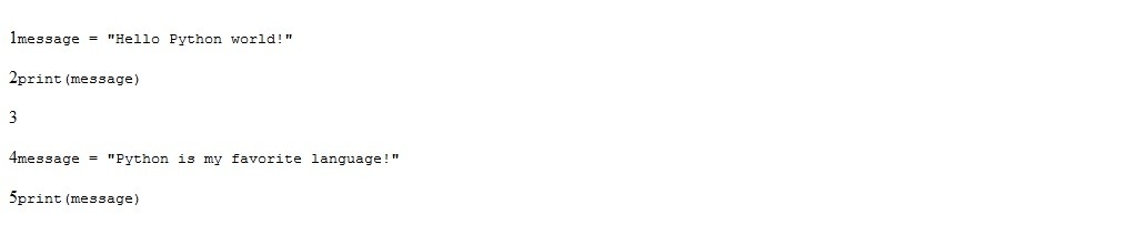 Python中变量的命名与解释