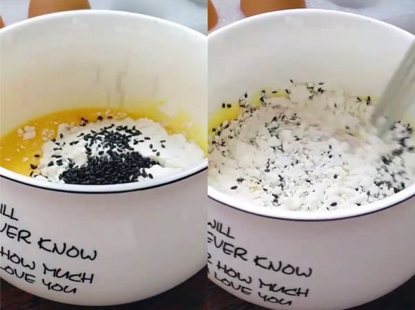 蛋黄芝麻小饼干