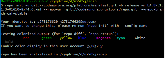 repo同步contains uncommitted changes问题