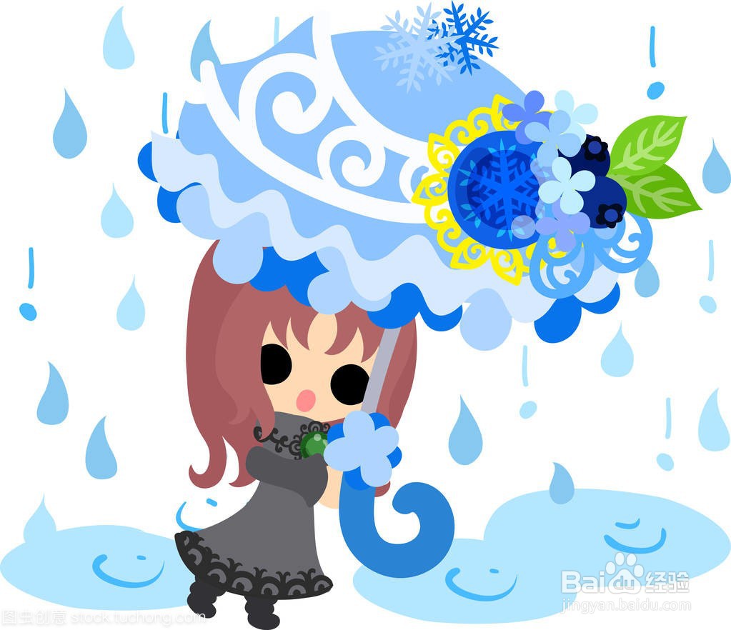 冬天的雨怎么形容