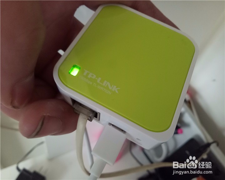 TP-LINK普联TL-WR702N无线路由器开箱晒物