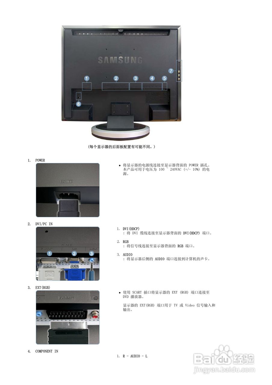 三星941MG液晶显示器使用说明书:[2]