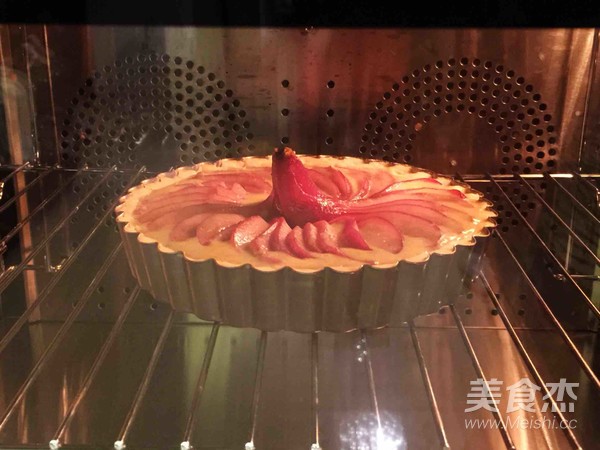 法式红酒啤梨塔