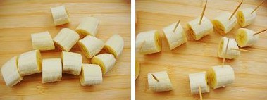 巧克力香蕉椰蓉球