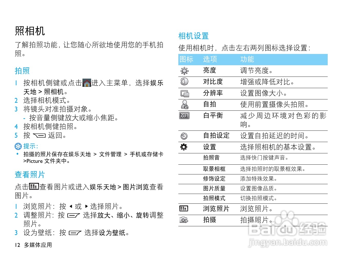 飞利浦D612手机使用说明书:[2]