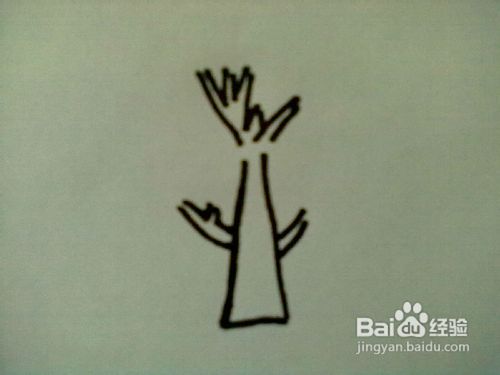 大树简笔画怎么画