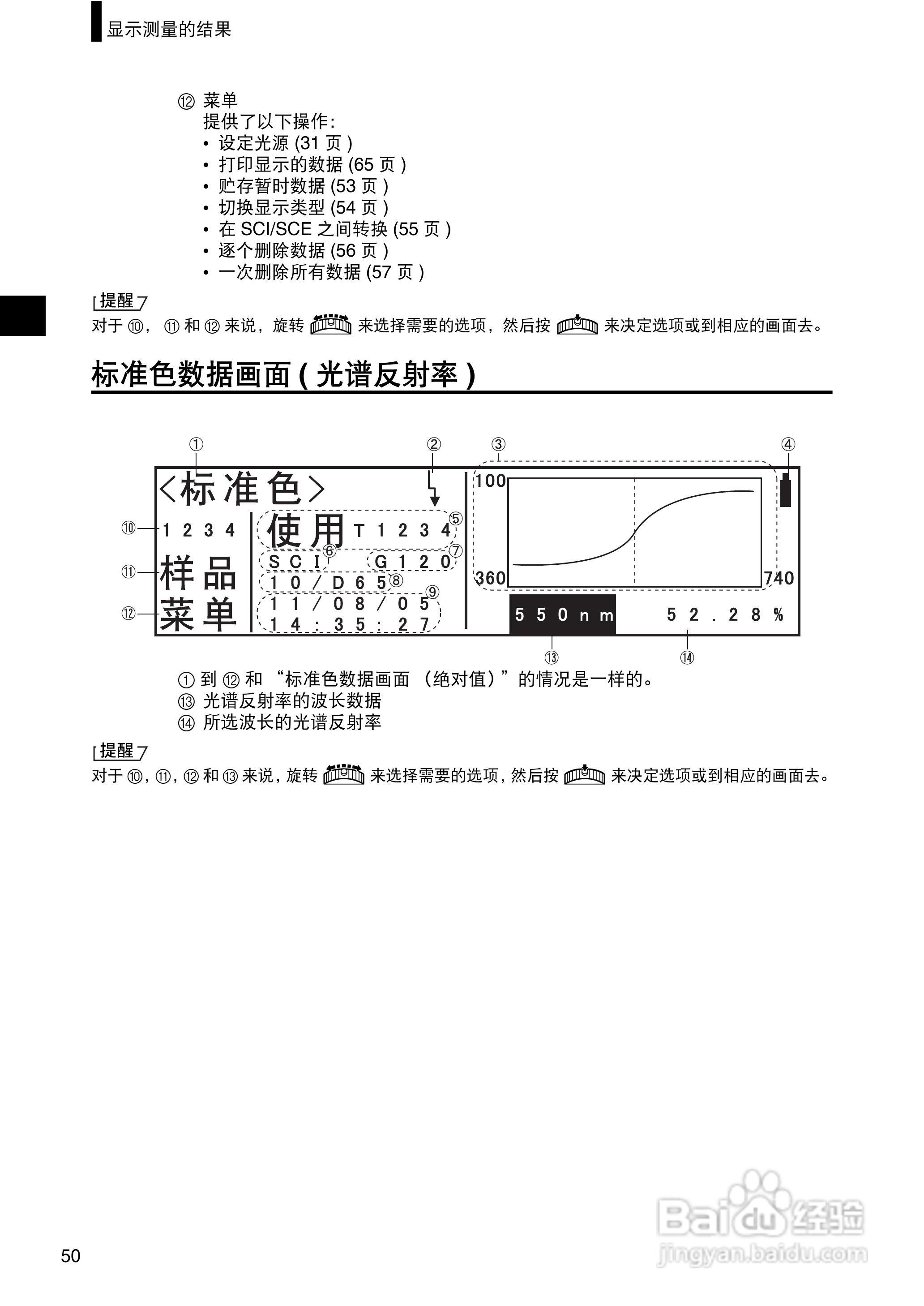 恒港分光测色计CM-2300d使用说明书:[6]