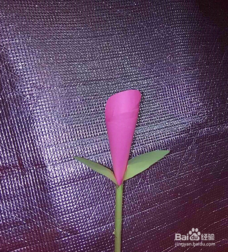 手工制作——一枝花朵