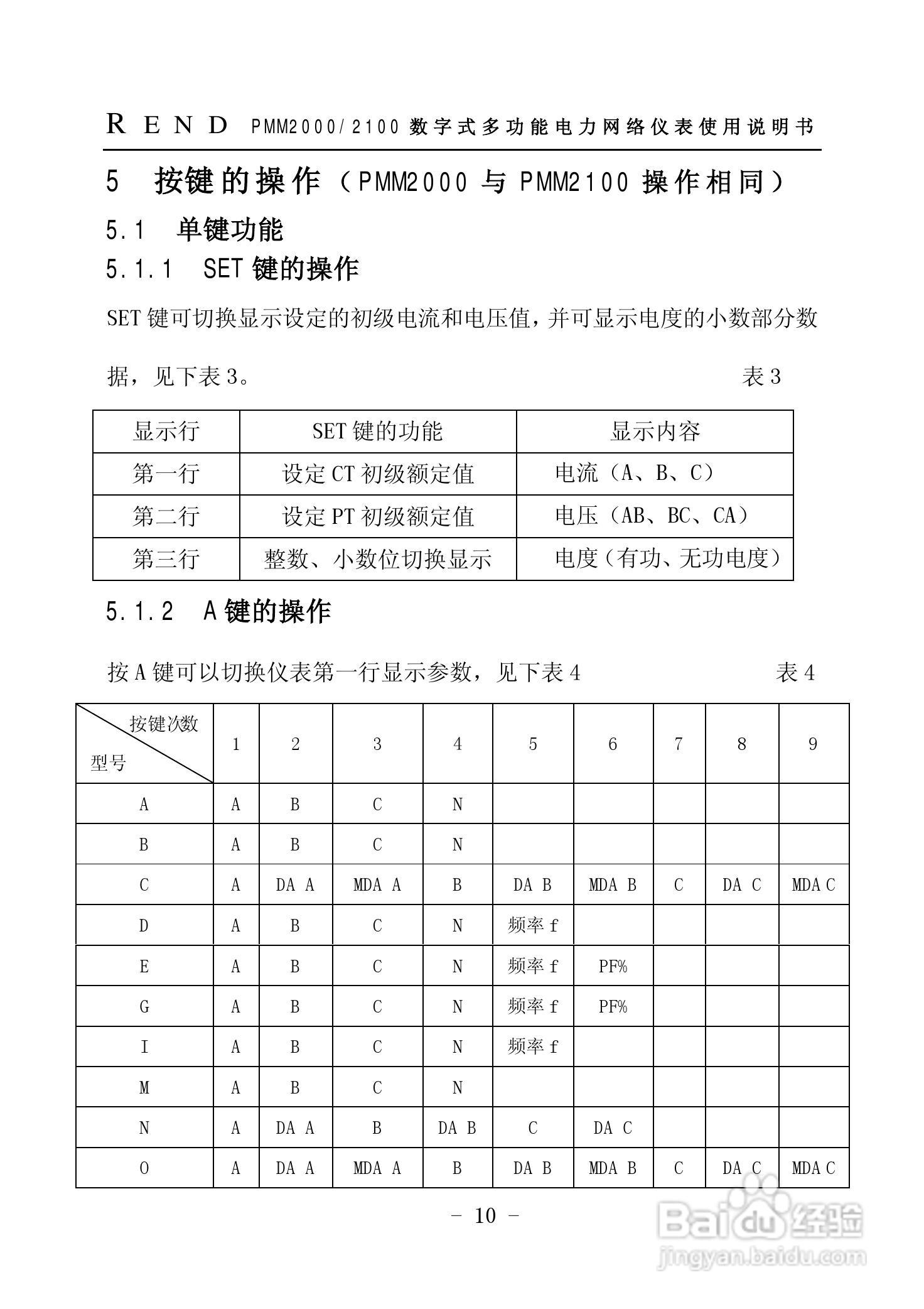 PMM2000/2100 数字式多功能电力网络仪表使用说明书:[2]