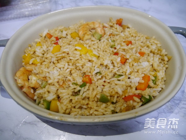 海鲜焗饭的做法
