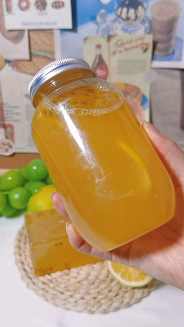 百香果蜂蜜绿茶