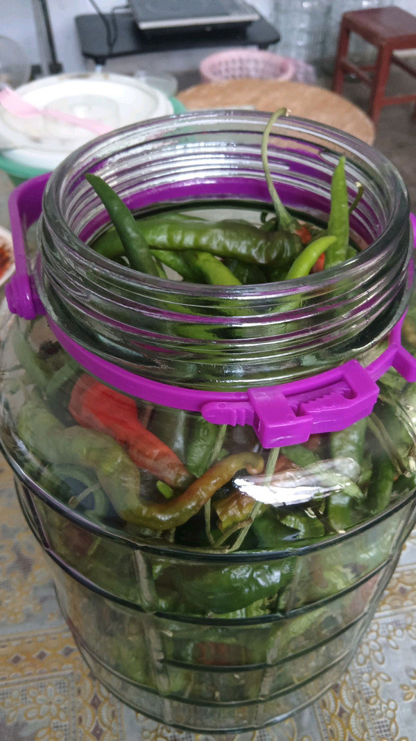 面条绝配腌油辣椒