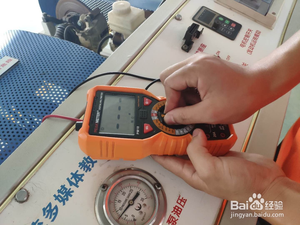 ABS实训模拟台的检测(静态)