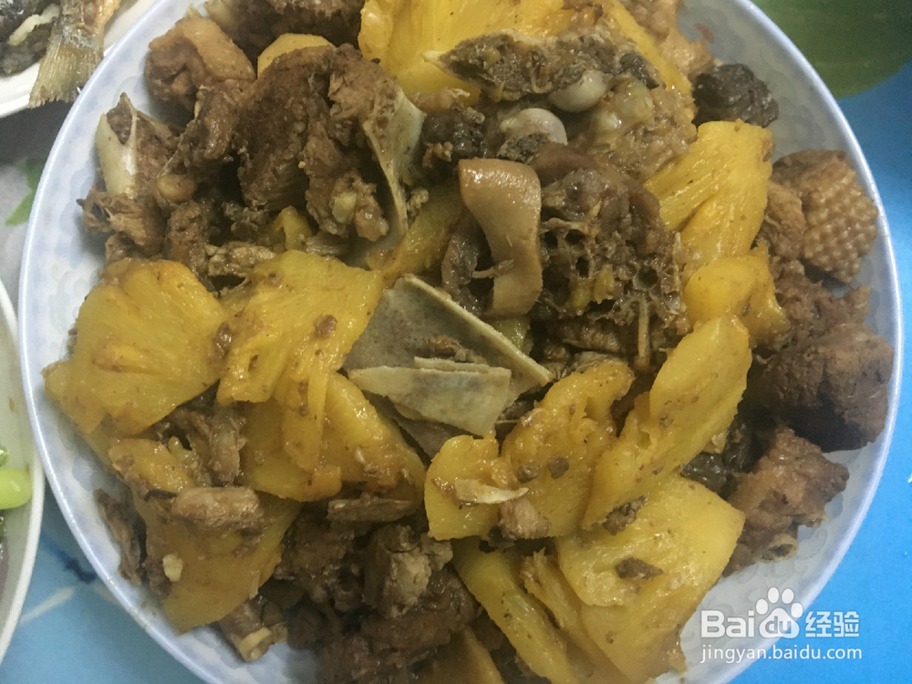 酸甜菠萝鸭的做法