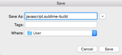 Sublime Text 3怎么运行JavaScript Mac版