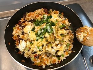 家常蛋炒饭的做法