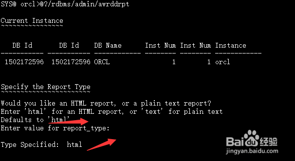 oracle如何使用arw在同一文件中生成两份报告