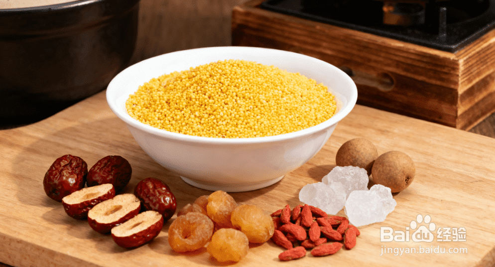 红枣小米粥怎么煮?浓稠养胃,小米不沉底