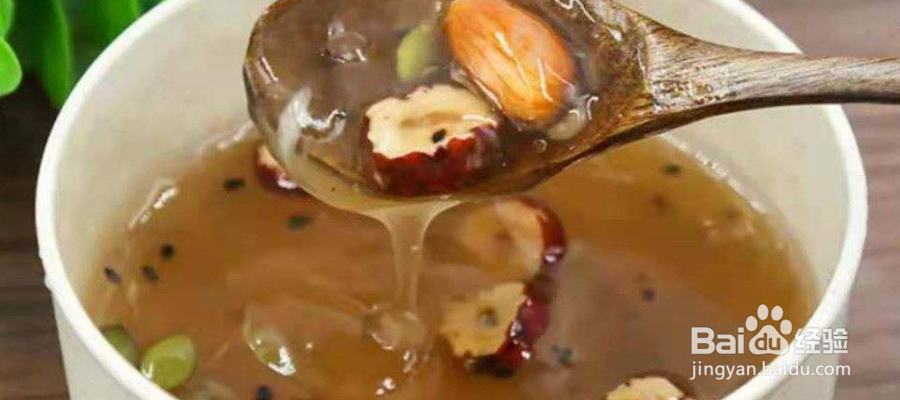 奇亚籽坚果藕粉羹怎么冲泡