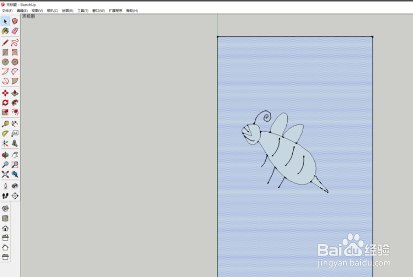 怎么用sketchup画不规则弧线