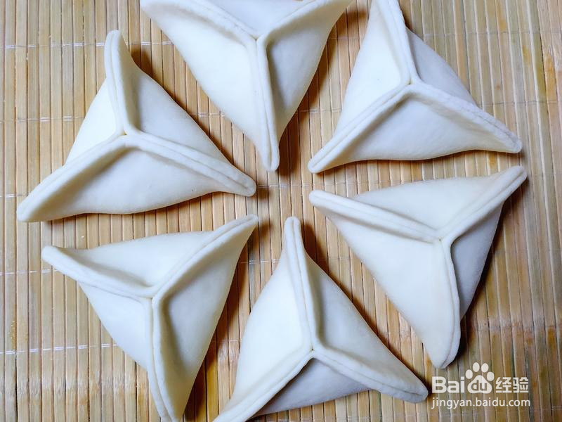 黑芝麻糖三角的做法